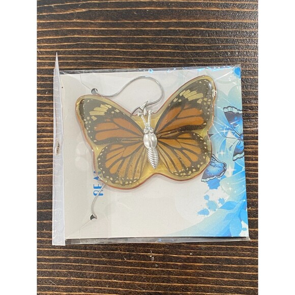 Real Butterfly BP141 The Striped Tiger Necklace Fashion Jewelry NEW - Picture 1 of 4